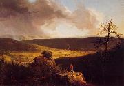 Thomas Cole View of L Esperance on Schoharie River USA oil painting artist